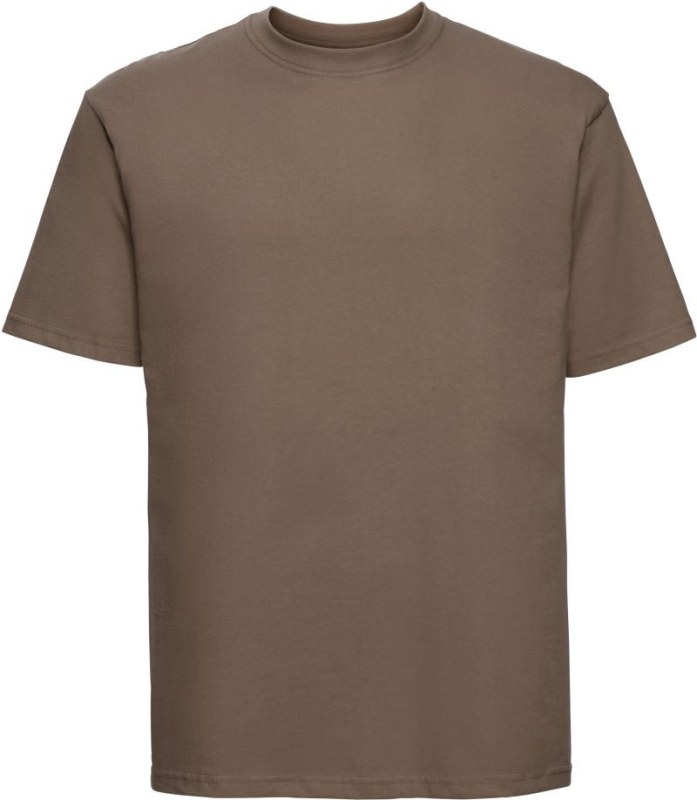 Russell Athletic 180M Tričko z těžké bavlny "Authentic" 10.180M mocha