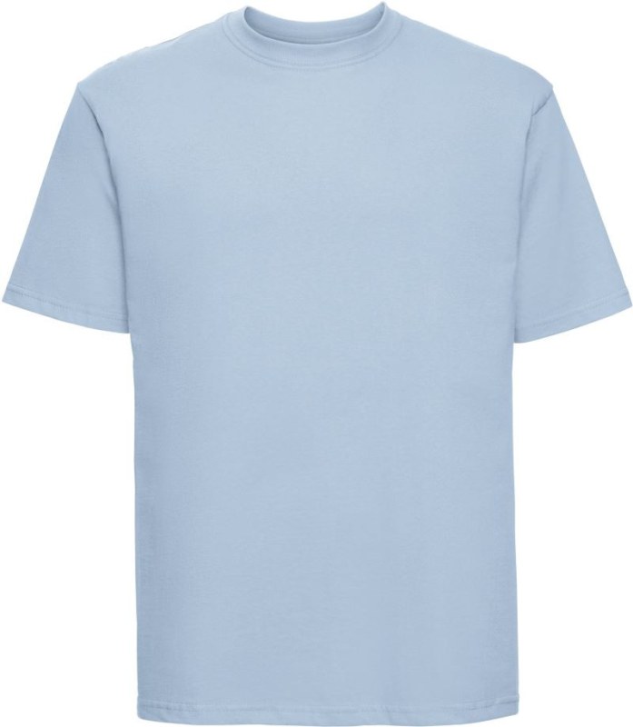 Russell Athletic 180M Tričko z těžké bavlny "Authentic" 10.180M mineral blue