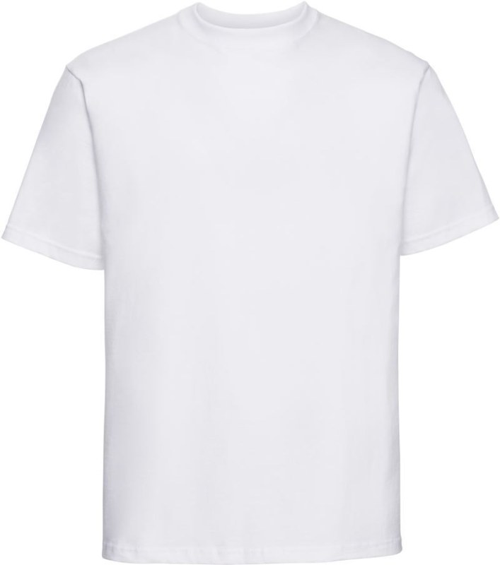 Russell Athletic 215M Tričko z těžké bavlny "Authentic" 10.215M white