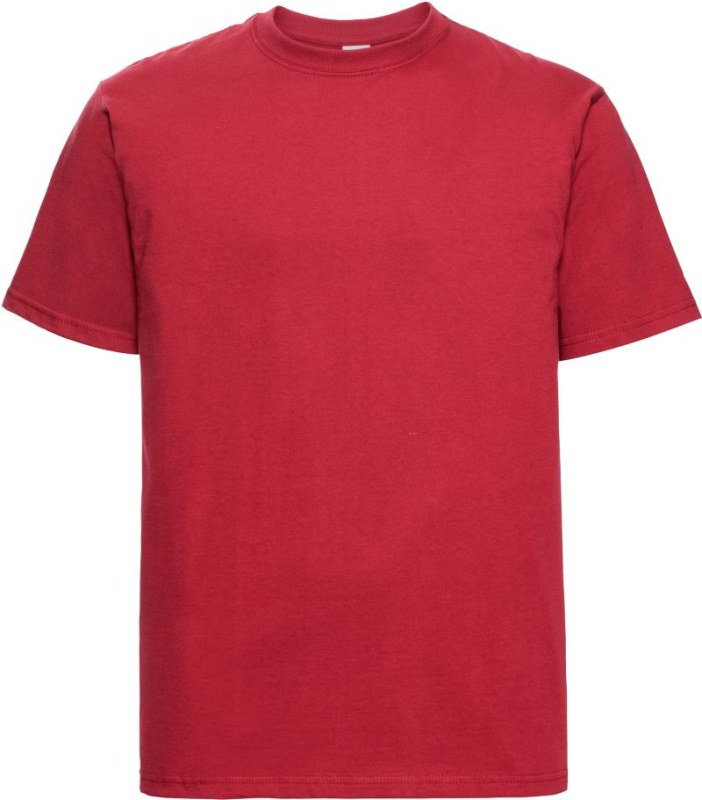 Russell Athletic 215M Tričko z těžké bavlny "Authentic" 10.215M classic red