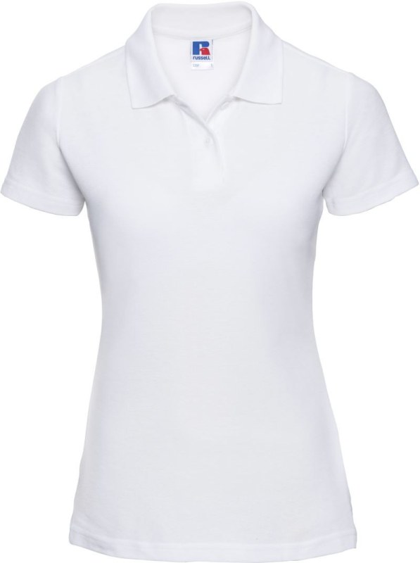 Russell Athletic 539F Dámské piqué polo 10.539F white
