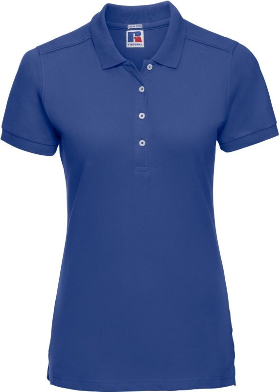Russell Athletic 566F Dámské elastické piqué polo 10.566F bright royal