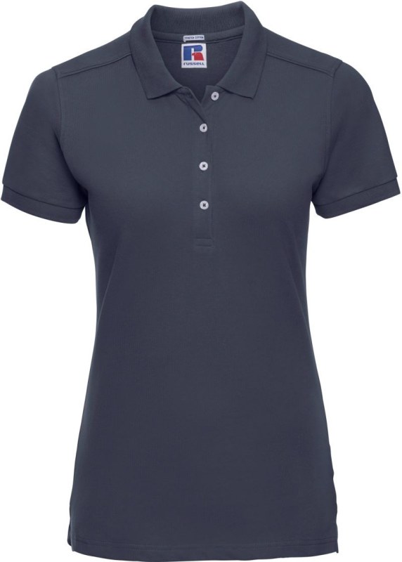 Russell Athletic 566F Dámské elastické piqué polo 10.566F french navy