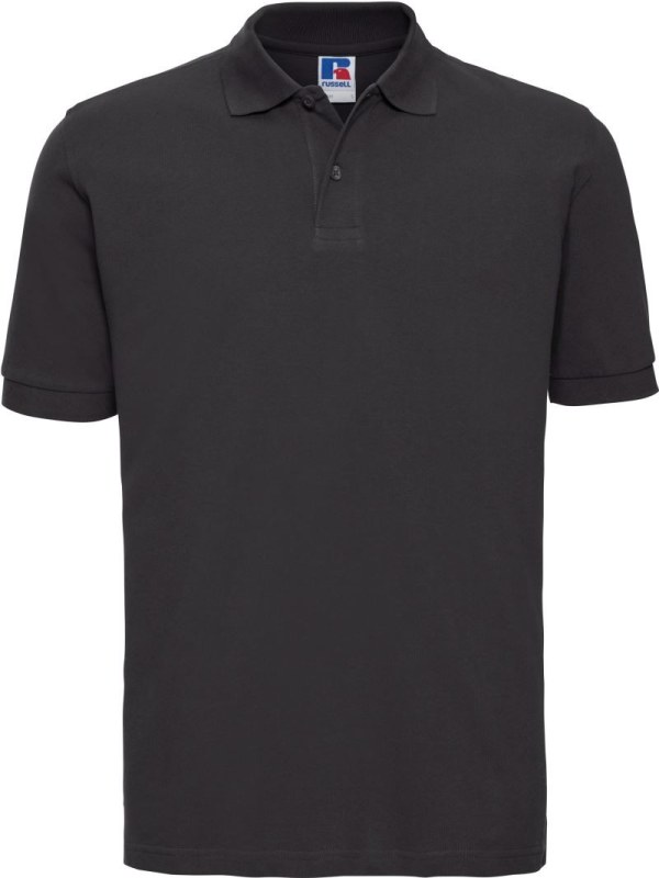 Russell Athletic 569M Piqué polo 10.569M black - Dámské oblečení trika