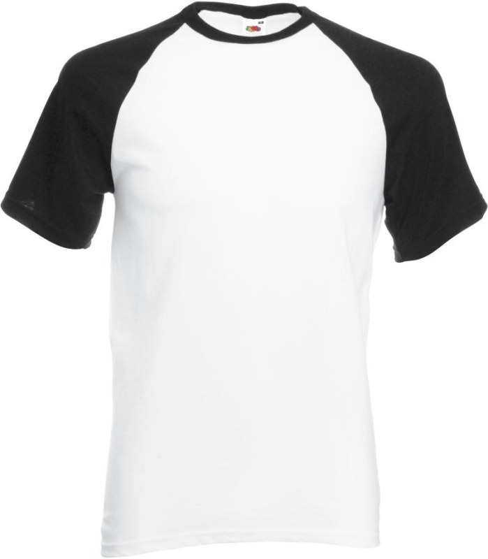 Fruit of the Loom Baseball T Raglánové tričko 16.1026 white/black