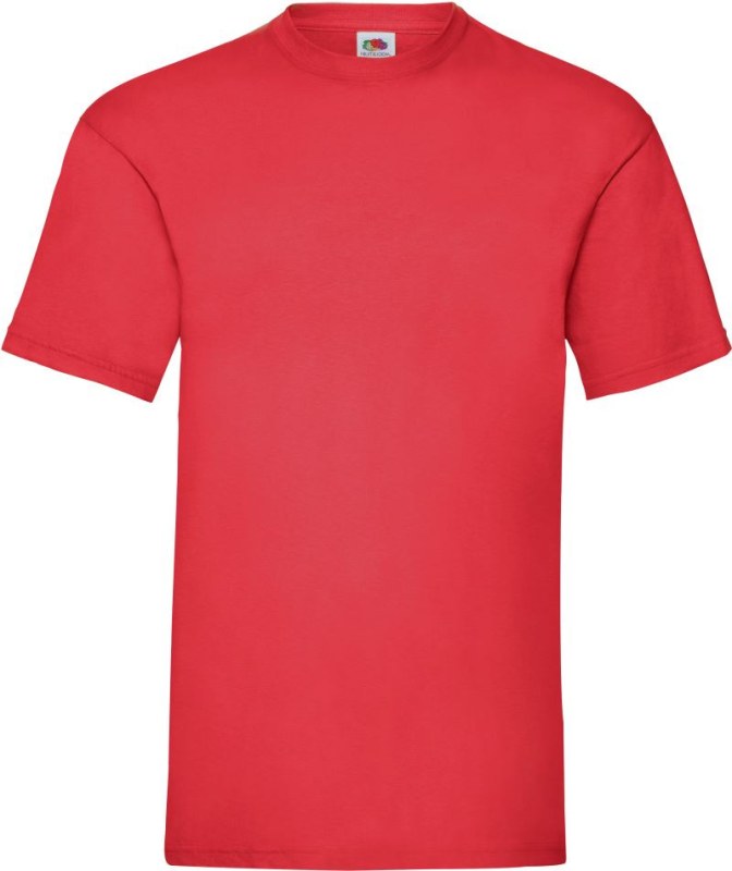 Fruit of the Loom Valueweight T Tričko 16.1036 red