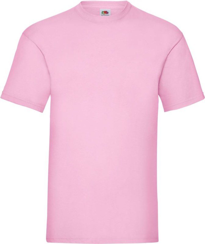 Fruit of the Loom Valueweight T Tričko 16.1036 light pink - Dámské oblečení trika