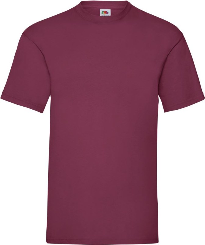 Fruit of the Loom Valueweight T Tričko 16.1036 burgundy