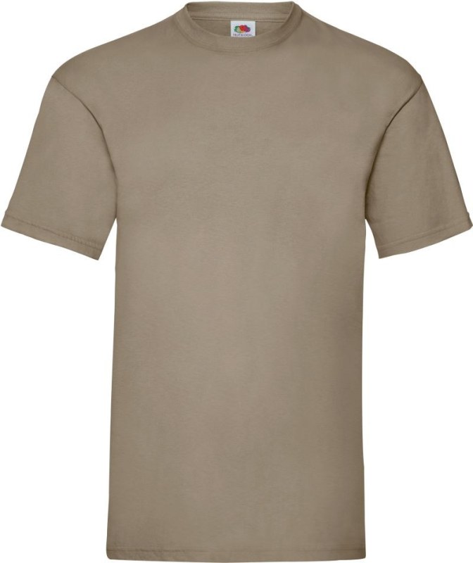 Fruit of the Loom Valueweight T Tričko 16.1036 khaki
