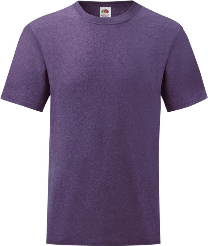 Fruit of the Loom Valueweight T Tričko 16.1036 heather purple