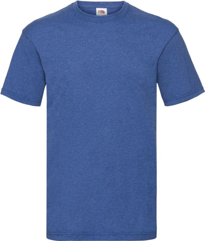 Fruit of the Loom Valueweight T Tričko 16.1036 retro heather royal