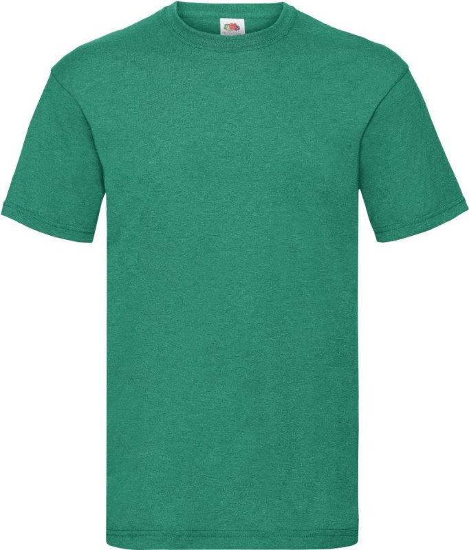 Fruit of the Loom Valueweight T Tričko 16.1036 retro heather green