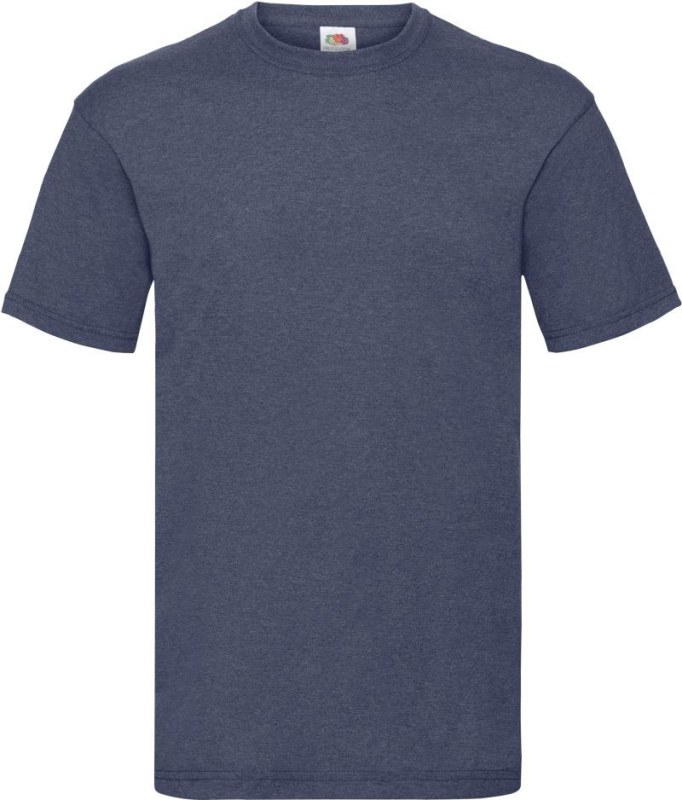 Fruit of the Loom Valueweight T Tričko 16.1036 vintage heather navy