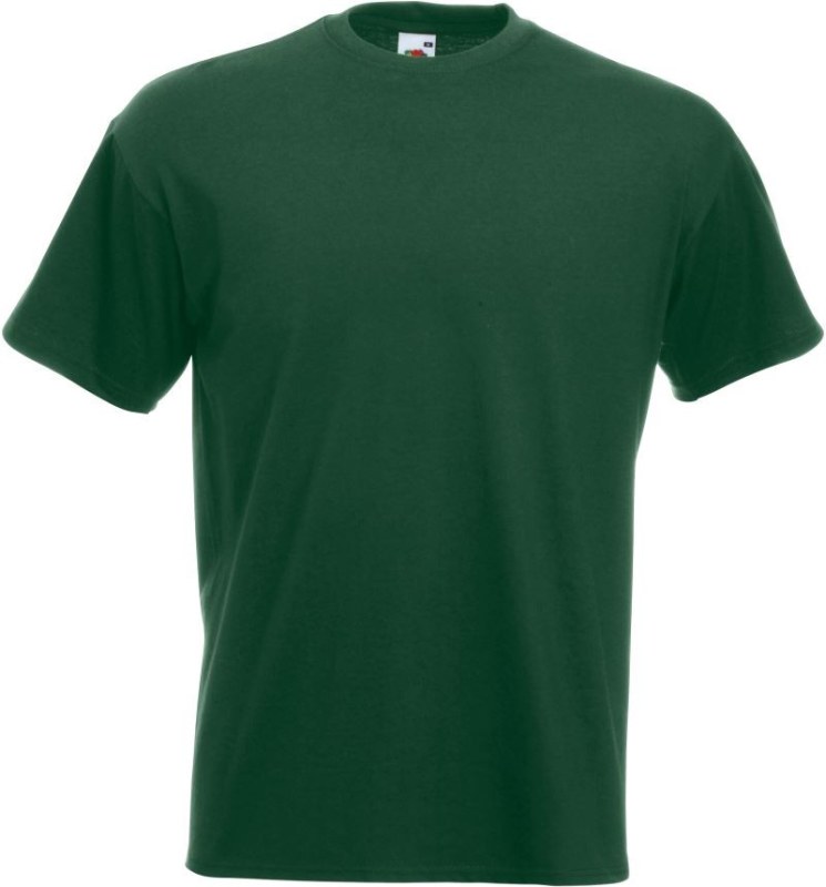 Fruit of the Loom Super Premium T Tričko 16.1044 bottle green