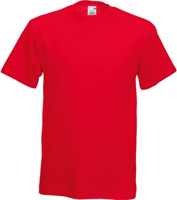 Fruit of the Loom Original T Tričko 16.1082 red