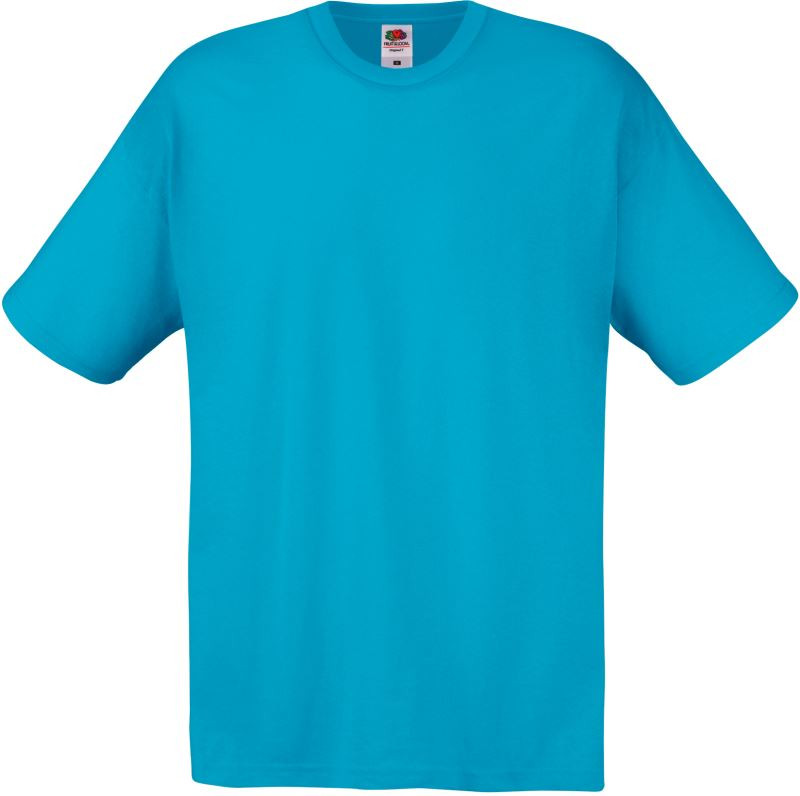 Fruit of the Loom Original T Tričko 16.1082 azure blue