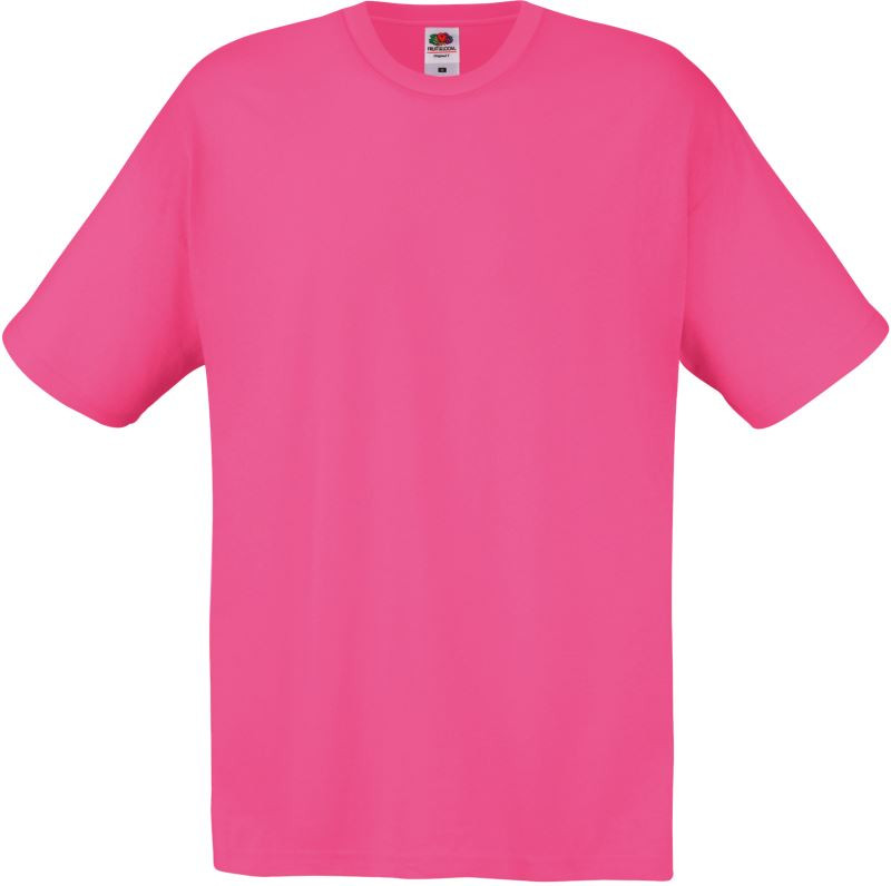 Fruit of the Loom Original T Tričko 16.1082 fuchsia