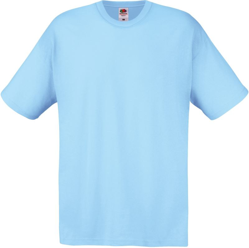 Fruit of the Loom Original T Tričko 16.1082 sky blue