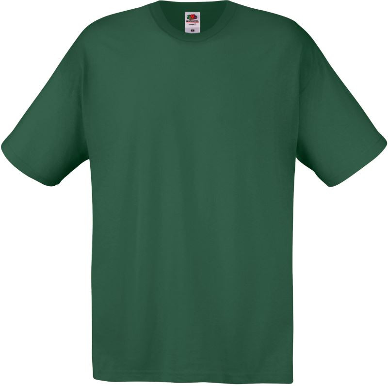 Fruit of the Loom Original T Tričko 16.1082 bottle green