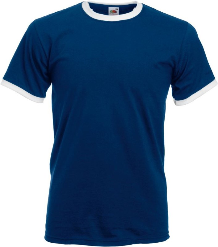 Fruit of the Loom Ringer T Racerback tričko 16.1168 navy/white