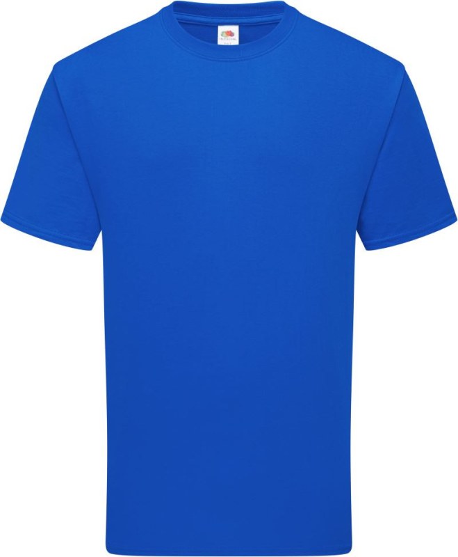 Fruit of the Loom Pure Cotton T Tričko z těžké bio bavlny 16.1362 royal blue