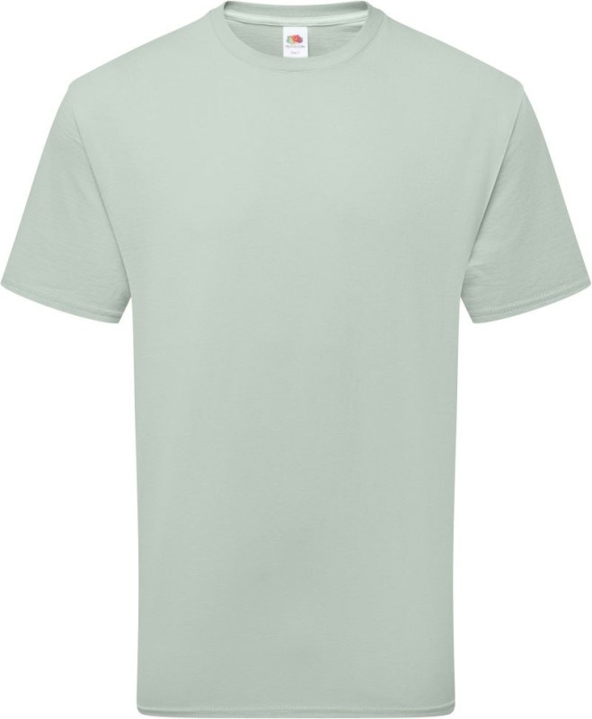 Fruit of the Loom Pure Cotton T Tričko z těžké bio bavlny 16.1362 sage