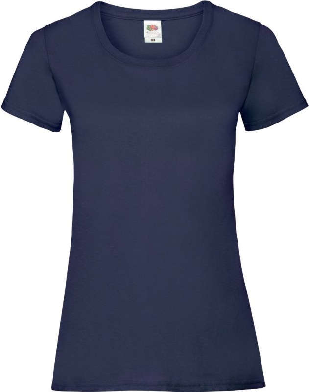 Fruit of the Loom Lady-Fit Valueweight T Dámské tričko 16.1372 navy