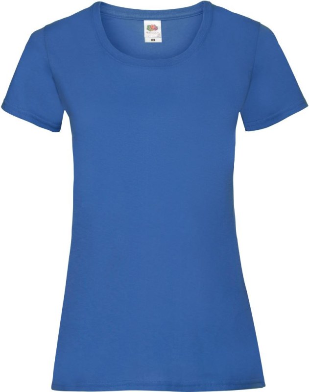 Fruit of the Loom Lady-Fit Valueweight T Dámské tričko 16.1372 royal blue