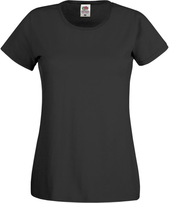 Fruit of the Loom Lady-Fit Original T Dámské tričko 16.1420 black