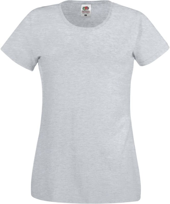 Fruit of the Loom Lady-Fit Original T Dámské tričko 16.1420 heather grey