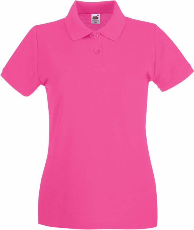 Fruit of the Loom Lady-Fit Premium Polo Dámské piqué polo 16.3030 fuchsia