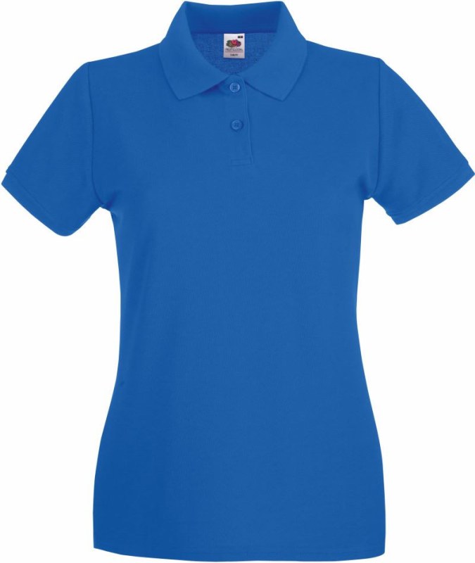 Fruit of the Loom Lady-Fit Premium Polo Dámské piqué polo 16.3030 royal blue
