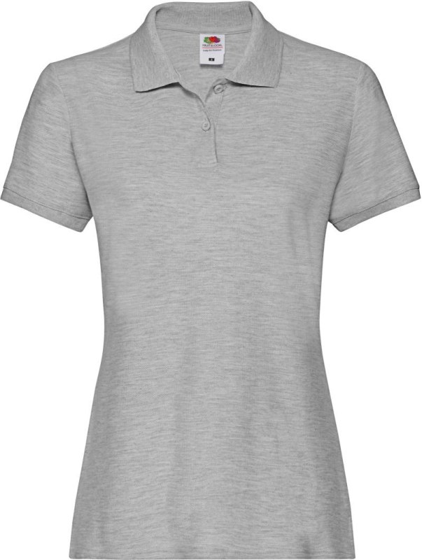 Fruit of the Loom Lady-Fit Premium Polo Dámské piqué polo 16.3030 athletic heather