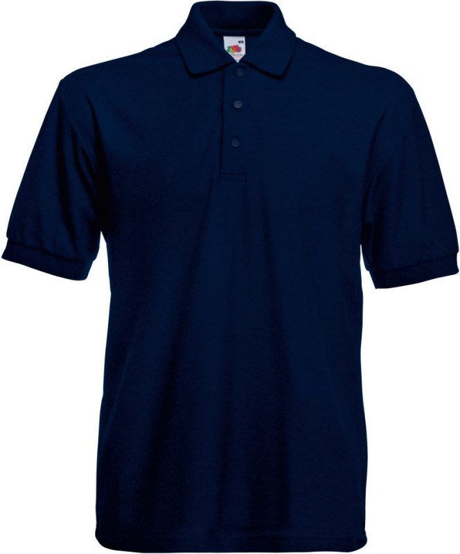 Fruit of the Loom Heavy 65/35 Pique Polo Piqué polo z těžké bavlny 16.3204 deep navy