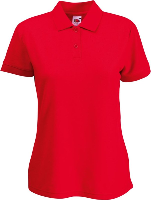 Fruit of the Loom Lady-Fit 65/35 Polo Dámské piqué polo 16.3212 red