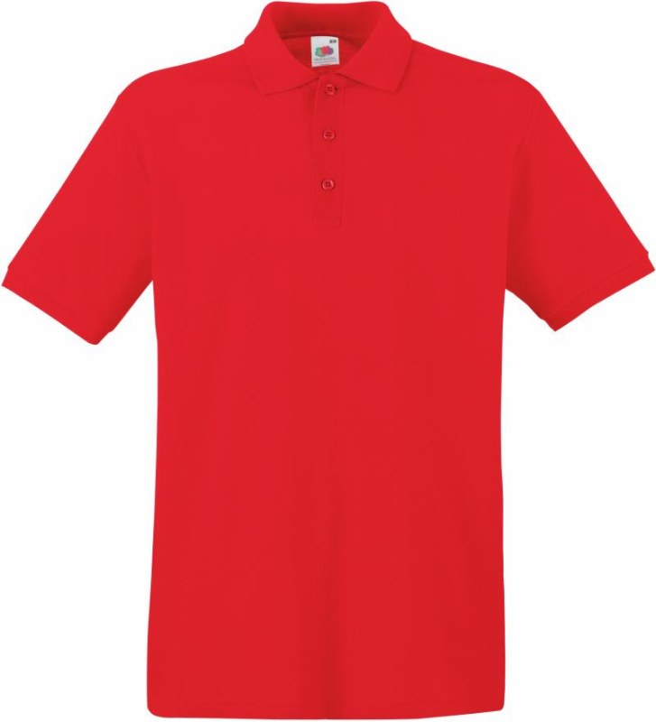 Fruit of the Loom Premium Polo Piqué polo 16.3218 red
