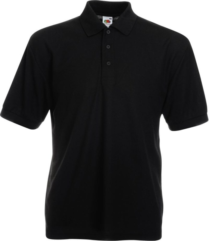 Fruit of the Loom 65/35 Pique Polo Piqué polo 16.3402 black