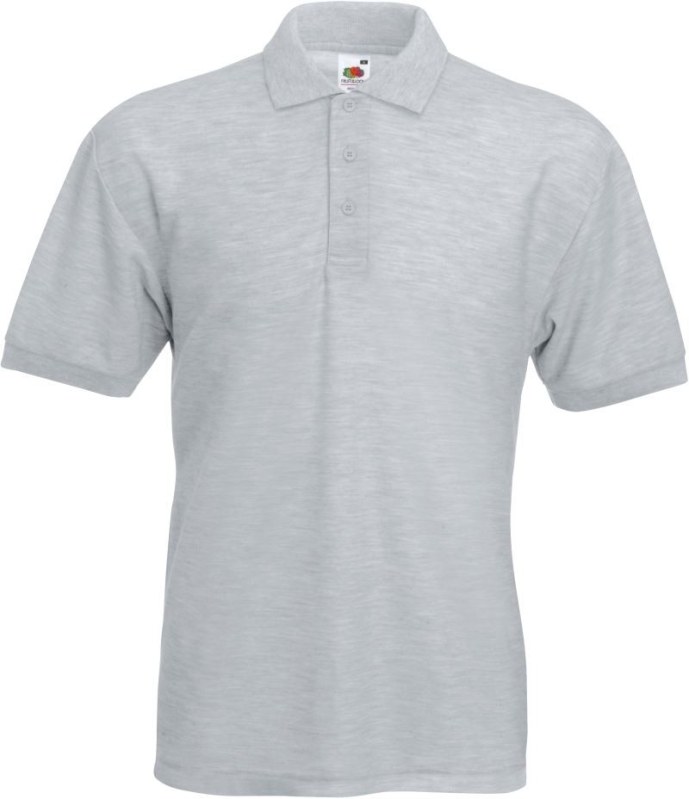 Fruit of the Loom 65/35 Pique Polo Piqué polo 16.3402 heather grey