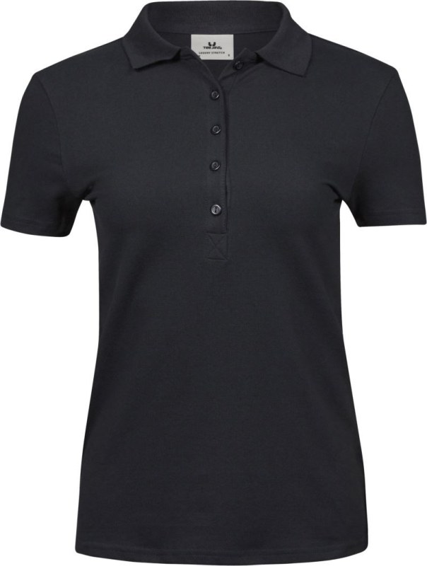Tee Jays TJ 145 Dámské luxusní těžké strečové piqué polo 18.0145 black