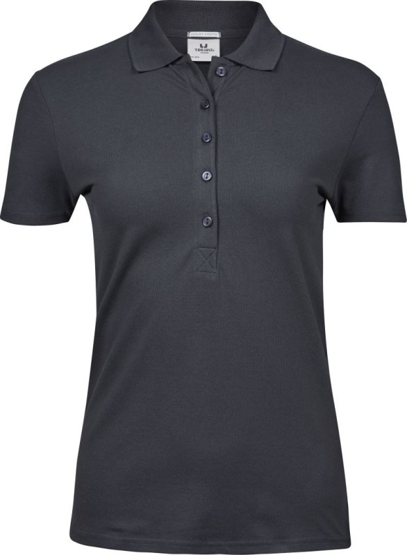 Tee Jays TJ 145 Dámské luxusní těžké strečové piqué polo 18.0145 dark grey