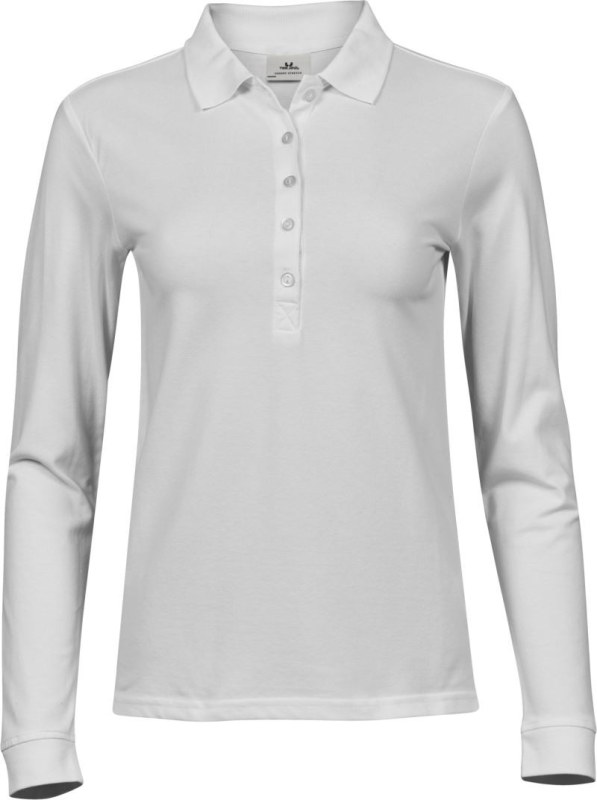 Tee Jays TJ 146 Dámské luxusní elastické piqué polo 18.0146 white