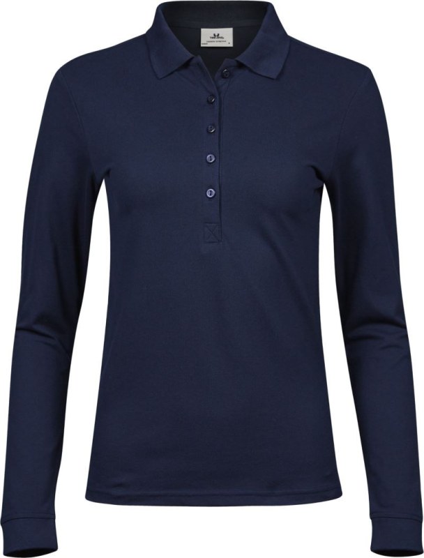 Tee Jays TJ 146 Dámské luxusní elastické piqué polo 18.0146 navy