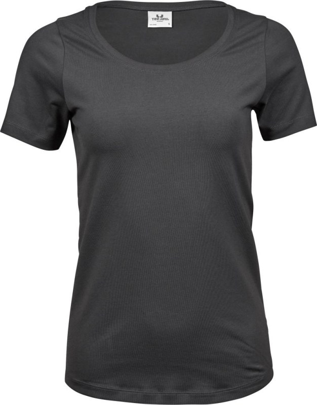 Tee Jays TJ 450 Dámské elastické tričko 18.0450 dark grey