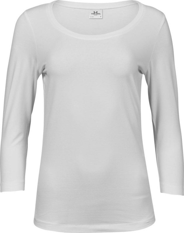 Tee Jays TJ 460 Dámské elastické tričko s 3/4 rukávem 18.0460 white
