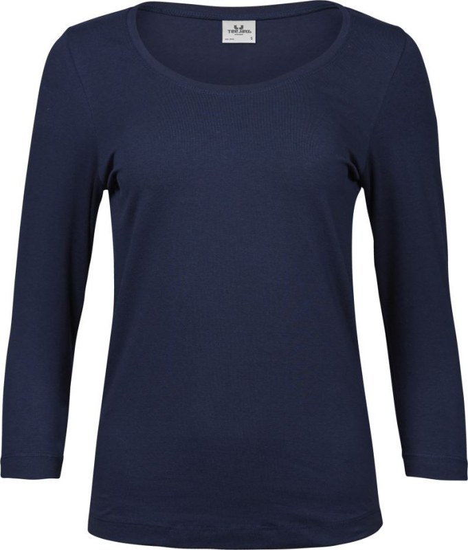 Tee Jays TJ 460 Dámské elastické tričko s 3/4 rukávem 18.0460 navy