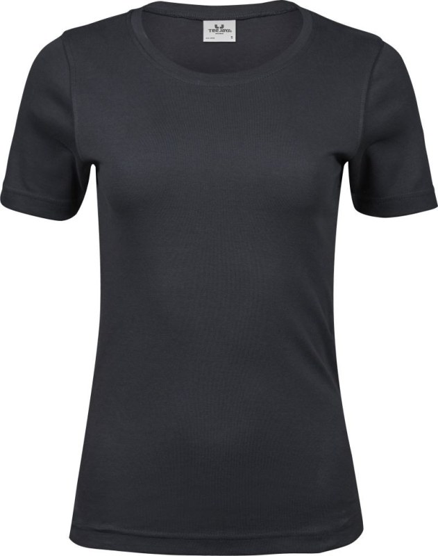 Tee Jays TJ 580 Dámské tričko Interlock 18.0580 dark grey - Dámské oblečení trika
