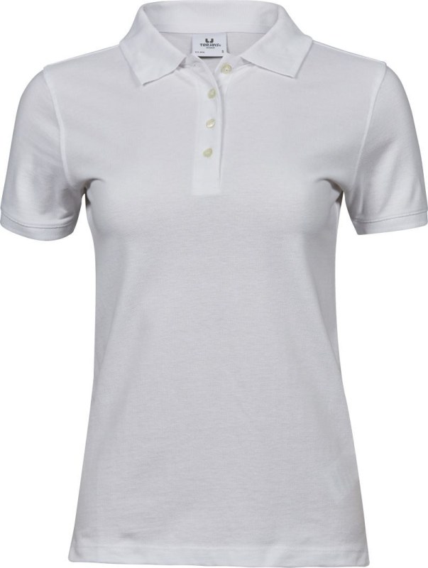 Tee Jays TJ 1401 Dámské piqué polo z těžké bavlny 18.1401 white