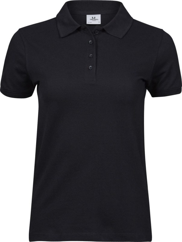 Tee Jays TJ 1401 Dámské piqué polo z těžké bavlny 18.1401 black
