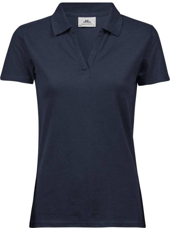Tee Jays TJ 1409 Dámské luxusní piqué polo s výstřihem do V 18.1409 navy