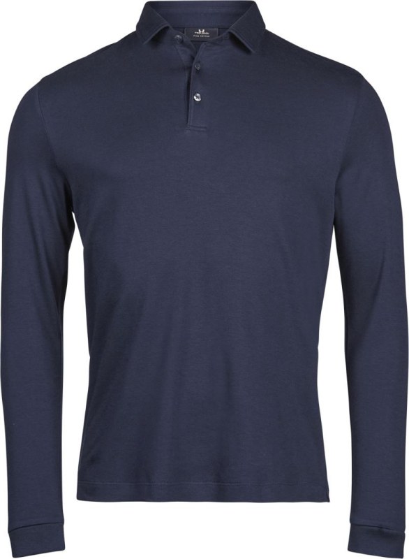 Tee Jays TJ 1442 Pima polo s dlouhým rukávem 18.1442 navy
